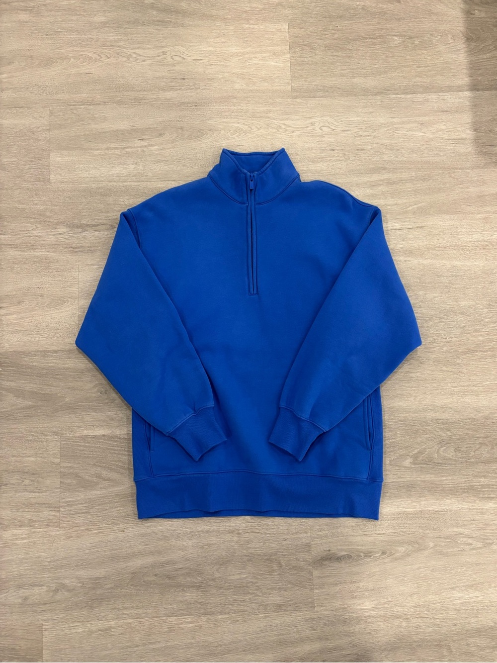 NEVER WORN Aritzia Cozy Fleece Boyfriend Quarter Zip